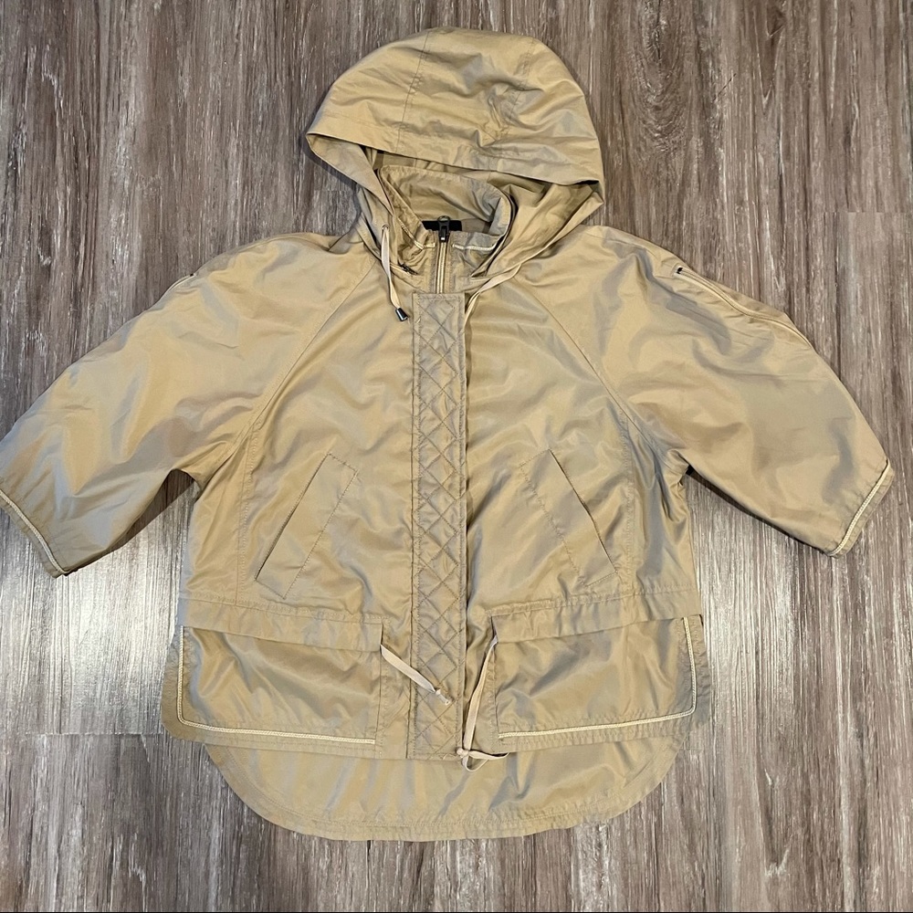 BDG Cropped Sleeve Anorak Rain Jacket